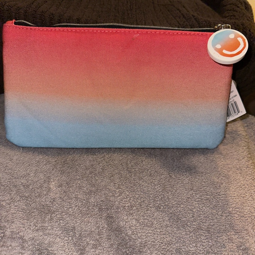 Gradient Pink and Blue Pouch